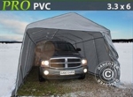Garagetält Pro PVC 3.3 x 6.0 x 2.4 Grå 6 Allhall AB Köpa garagetält Allhall AB  Köpa garagetält Allhall AB Köpa garagetält Allhall AB