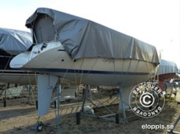 Presenning 6 x 10 m PVC 500 g/m² Grå 4111:-